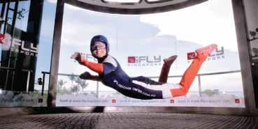 I fly Singapore Adventure Tours I fly Singapore is the worlds largest themed wind tunnel for indoor skydiving to enjoy the real flying like an eagle.