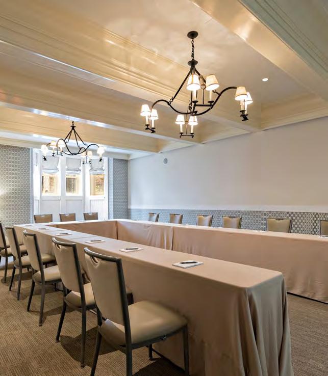 CONFERENCE FACILITIES Hawthorne The Hawthorne Room: $500 The Hawthorne Room is a 630 square foot meeting space and can accommodate groups up to 35 attendees.