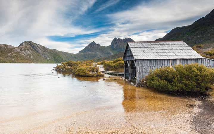 CLASSIC JOURNEYS 27 Discover Lake St Clair at the base of Cradle Mountain ITINERARY OVERVIEW DAY DESTINATION INCLUDED HIGHLIGHT Launceston Freedom of Choice 2 Freycinet National Park Bridestowe