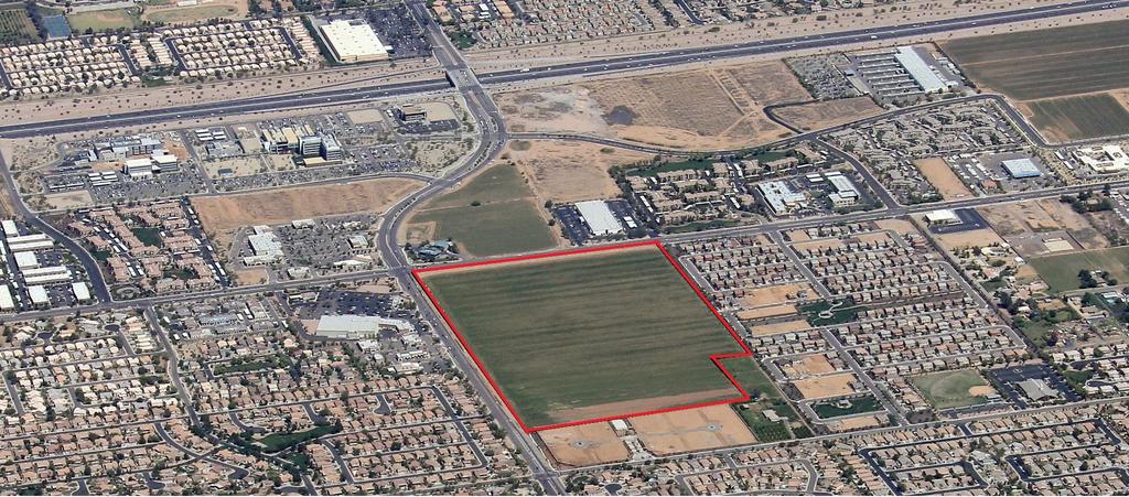 Development/Investment Opportunity For Sale: Prime Gilbert/Gateway Property Offering Highlights Lance Richards Broker Approximately 56 Acres Parcels & Pads Sized from.75 to 17.