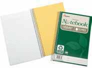 5, 80 Sheet College Rule 6 Pack Steno Notebooks - Paper Size 6 x 9 Spiral Bound, Gregg Ruled.