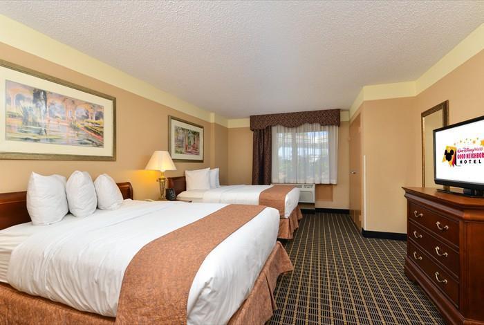 FREE shuttle transportation to : Walt Disney World SeaWorld Universal Orlando Royale Parc Suites - A Quality Suites Hotel is ideally located for easy access to Orlando s most popular attractions.