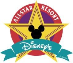 Disney s All-Star Resort DISNEY S ALL-STAR RESORT INFORMATION & GROUP GUIDELINES Check-in / Room Keys Information Check in time is after 4:00 p.m. (some rooms may not be ready until after 5:00 p.m.) Standard rooms sleep up to parties of four.