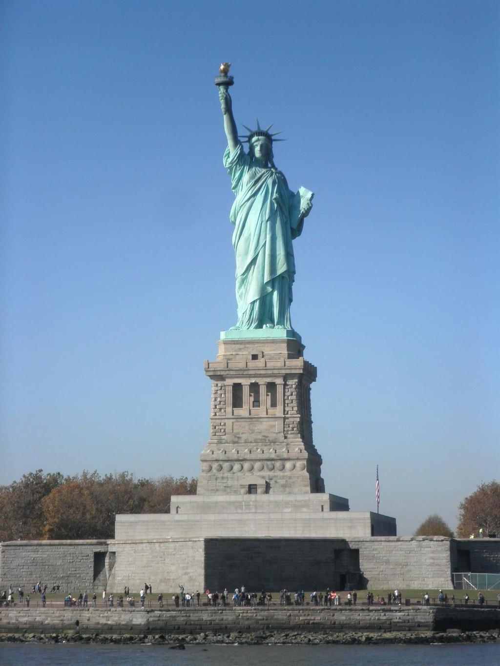 NEW YORK We go to Statue of Liberty in the