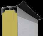 density polyurethane insulation, provides