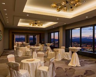 boasts excellent service, quality food and an unsurpassed panoramic view of Denver's skyline.