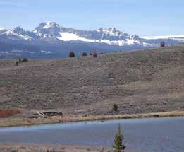 The Washakie Wilderness Ranch has been a historical and principle migratory route for elk during the fall and winter months.