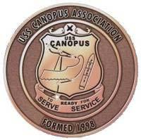 Reunion Issue Page 3 USS Canopus Association Challenge Coin [planned size 1.