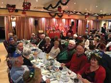 00 19.00 18.00 THU 12 ANNUAL FUND RAISING CHRISTMAS LUNCH WITH AFTERNOON E 33.00 33.
