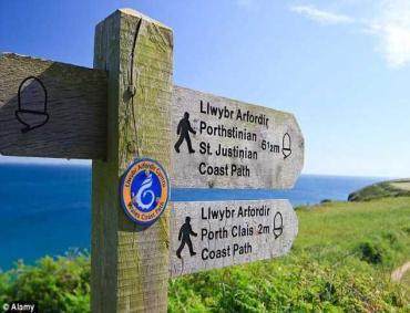 Achievements to date Wales Coast Path best region in Lonely Planet Guide 2011 In 2011, Tenby has been named Wales' top beach and the 5 th best in the UK by users of the international travel website,
