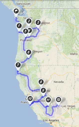 22. Week 6, Sept 6 th 12 th : south from Kalispell to Missoula, MT, through Flathead Indian country 23.