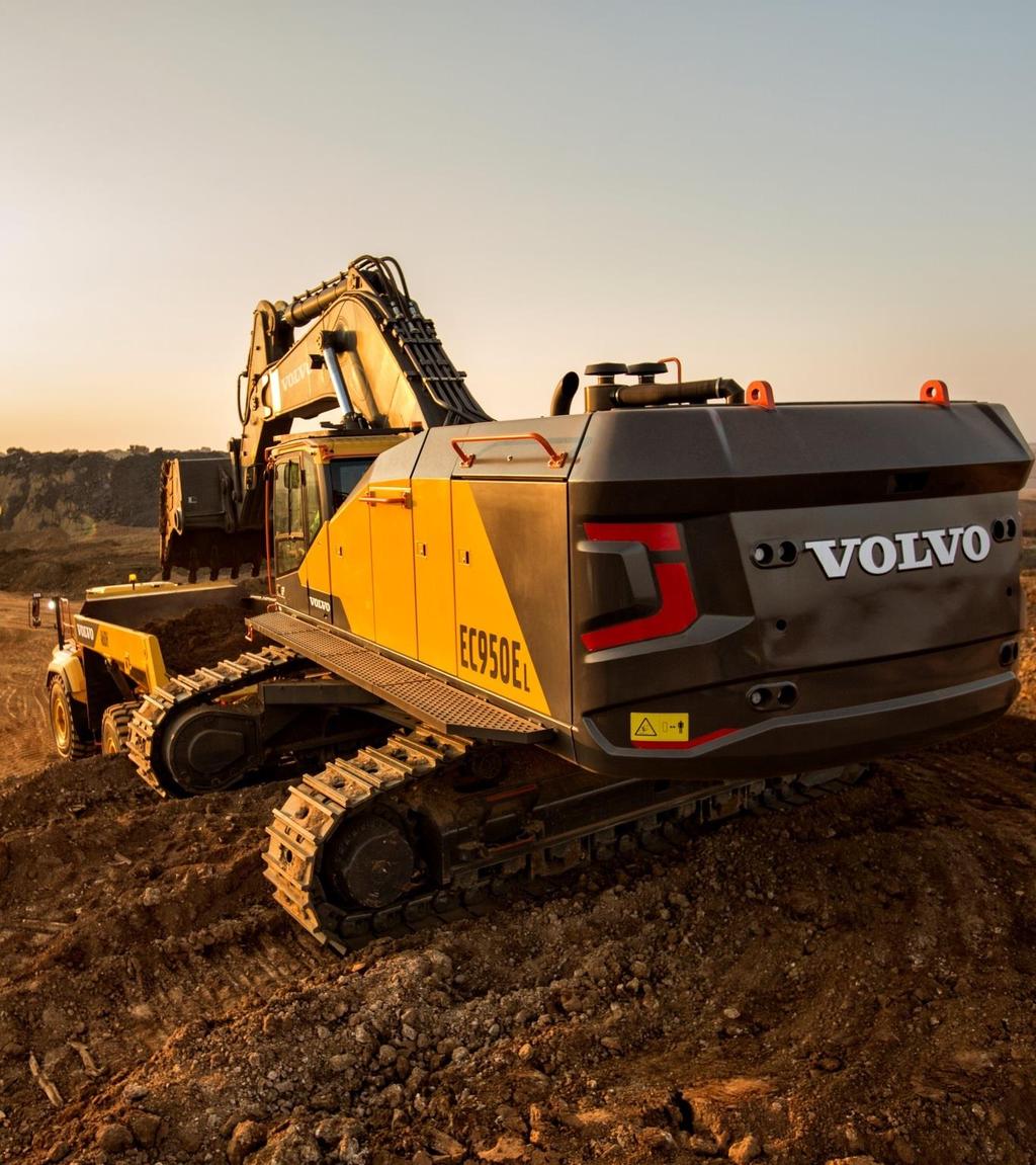 Construction Equipment Good demand in key regions Order intake increased 9% and deliveries increased 24% Volvo CE and Skanska test with electric, autonomous and