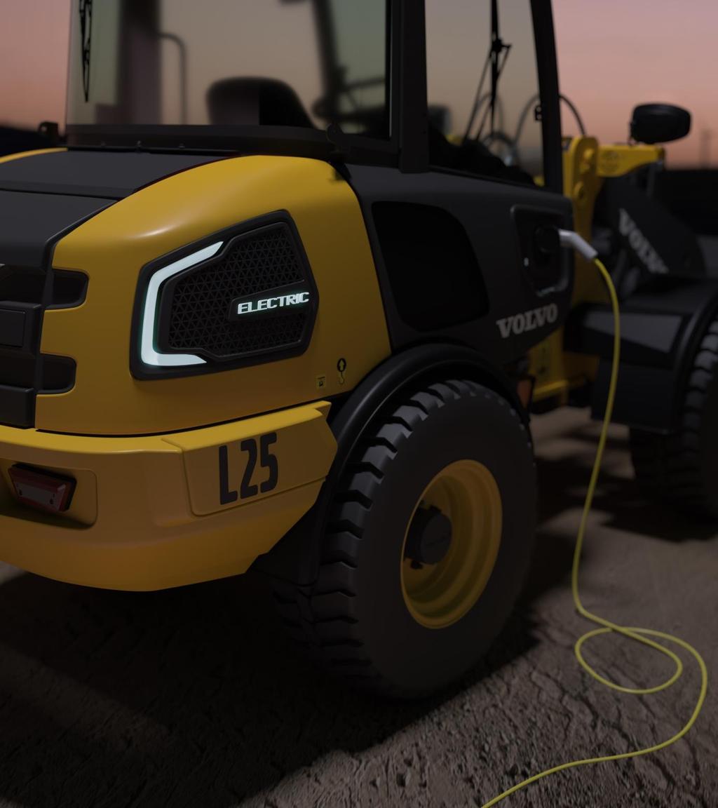 Construction Equipment ELECTRIC COMPACT EQUIPMENT LAUNCH Volvo CE is the first manufacturer to commit to an electric future for its smaller compact