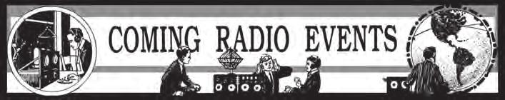 ILLINoiS August 1-3 Antique of Illinois RadioFest 2013 7:00pm Thursday to 1:00pm Saturday Willowbrook Holiday Inn, Willowbrook, IL Info: www.antique-radios.