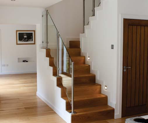 SWR balustrade and handrail systems are constructed from a wide range of stainless steel components that simply slot and glue together,