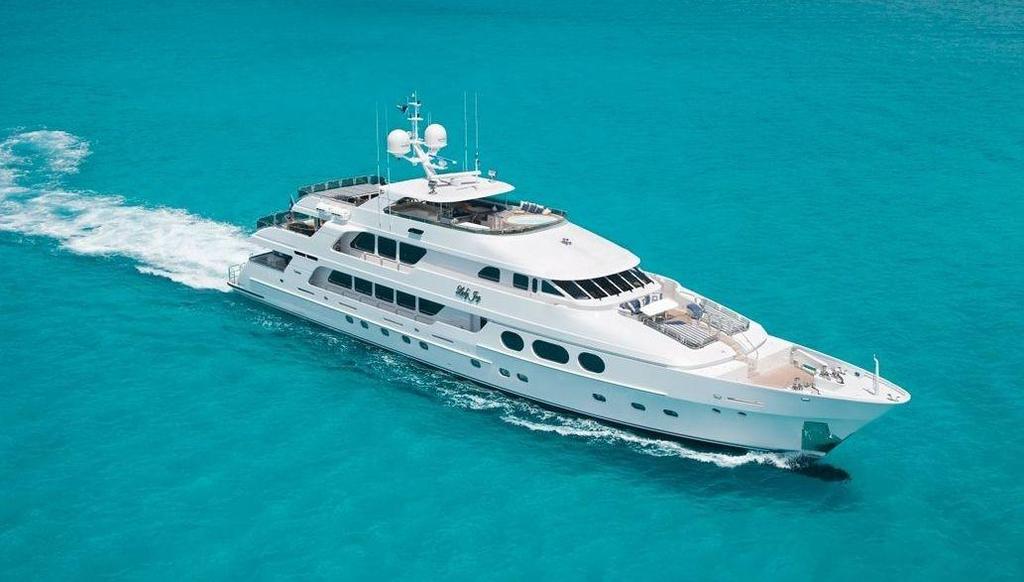 LADY JOY SUPER-YACHT FOR CHARTER CHRISTENSEN 157 2007, REFITTED 2011 Lady Joy was built in the United States and from the onset, her owner and team of designers had one goal in mind, to create a
