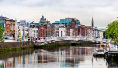 IRELAND: THE EMERALD ISLE with Dublin & The Cliffs of Moher September 29 - October 9, 2019 Day 1 Fly to Dublin Climb aboard for our overnight flight across the Atlantic.