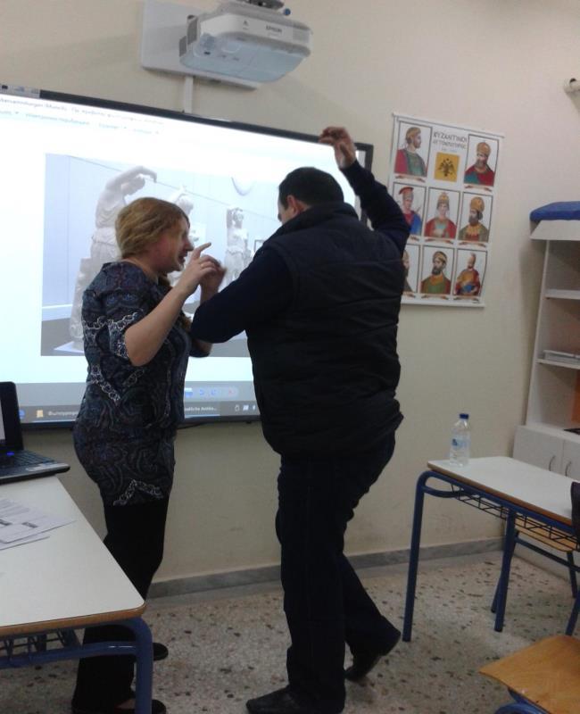 Methodology of the course Digital learning material. Pictures for partially sighted. Recorded books by Panhellenic Association of the Blind.