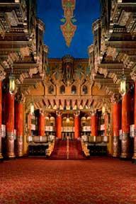The theater was adorned with a magnificent chandelier, art from around the world, and a giant Wurlitzer organ. Next, we will take a stroll down the St.