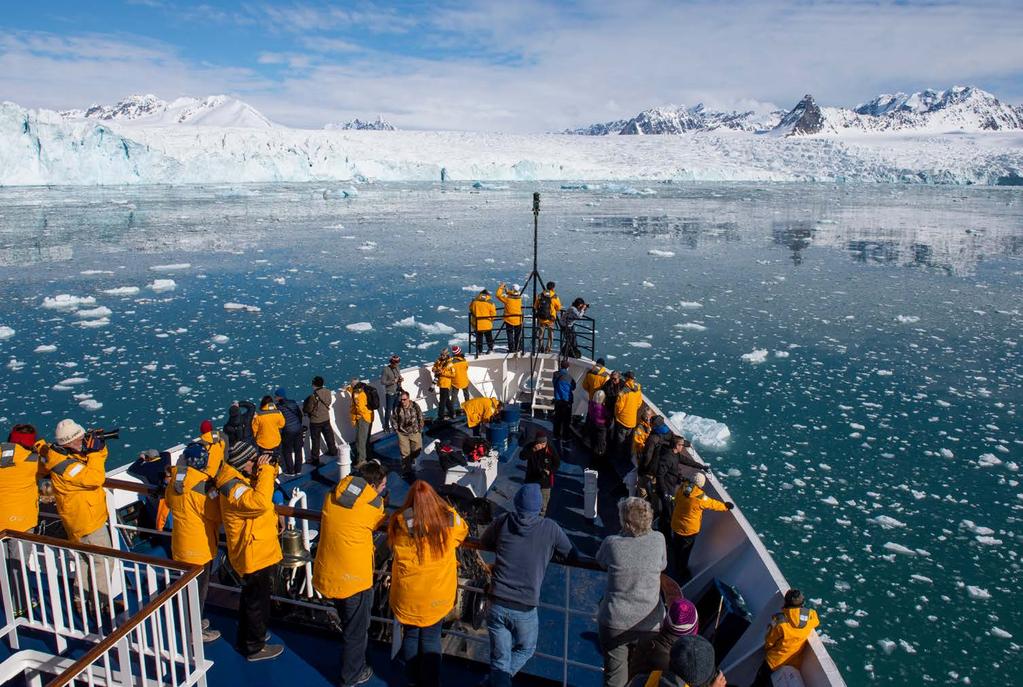Overview Variety is the spice of the Three Arctic Islands: Spitsbergen, Greenland, and Iceland adventure, named one of National Geographic Traveler s 50 Tours of a Lifetime.