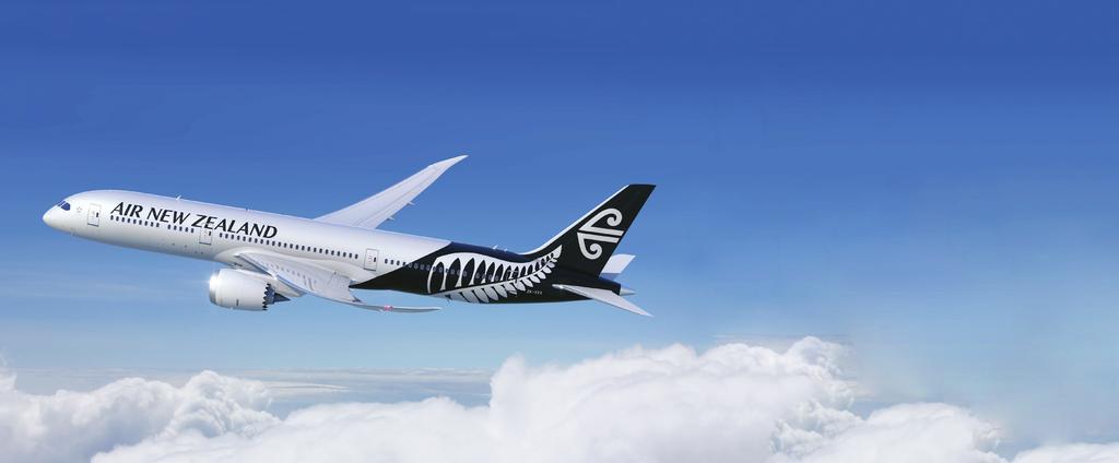 FLIGHT You will fly to America and New Zealand courtesy of Air New Zealand.