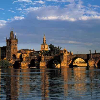 We take you to the famous Charles bridge for souvenirs.