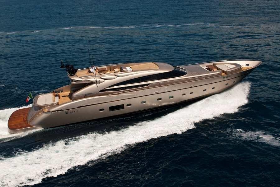 AB 116 M/Y MUSA YEAR 2009 BUILDER TYPE MODEL YEAR ACCOMMODATION LOCATION AB YACHTS Open Motoryacht AB 116 2009 5 + 3 cabins Italy FLAG LENGTH
