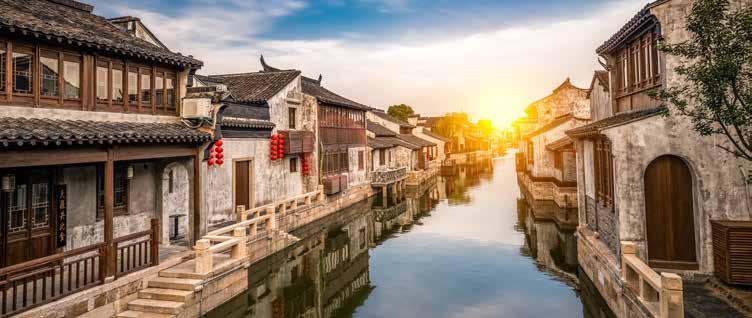 TOUR INCLUSIONS HIGHLIGHTS ITINERARY 1 [31 Days Disembark Sydney] Discover the cultural wonders of China on tour Visit Suzhou, Hangzhou, Shanghai, Beijing and Wuxi Walk along the remarkable Great