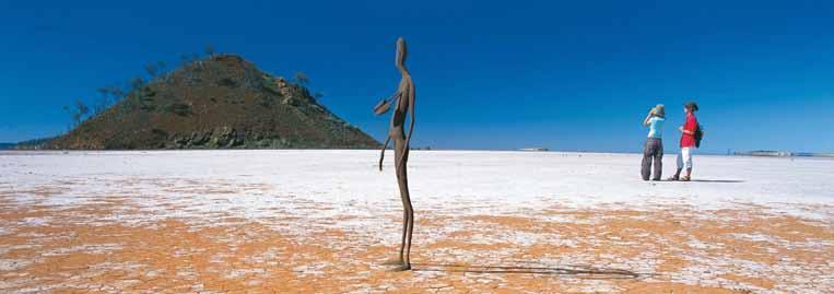 Anthony Gormley Sculptures, Lake Ballard Our Favourites Visit the iconic Wave Rock near Hyden See the Gormley Sculptures at Lake Ballard Learn the history of the Gold Rush at the Prospectors and