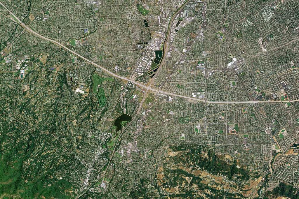 location map LA