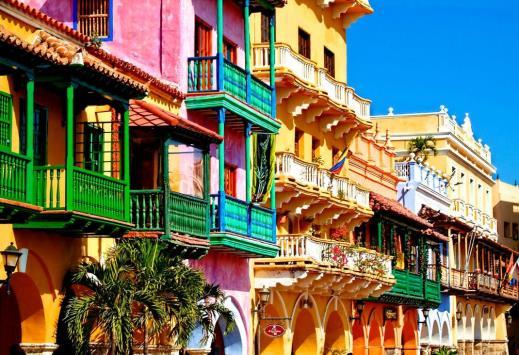 Day 5: Monday, March 4- Cartagena: A Caribbean Paradise Colorful Cartagena After breakfast, we will transfer by private coach to the airport for the short flight to Cartagena (included in cost of