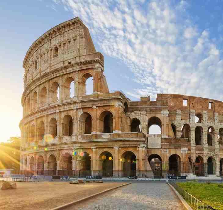 at the restaurant. Overnight stay at the hotel. DAY 13: ROME (169 MILES) Re-live the history of Rome in this ancient city's signi cant landmarks. Marvel at the Colosseum.