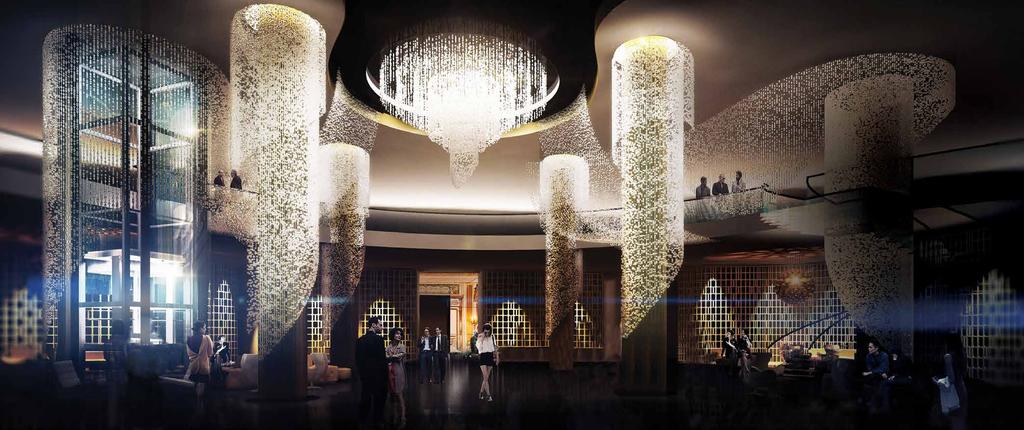 SETTING THE STAGE FOR THE STAR ATTRACTION The magnificent and luxurious Paramount Hotel & Residences boasts over 800 bespoke styled hotel rooms and residences, along with a host of world-class