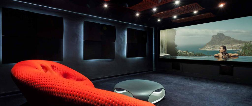 DINE-IN CINEMA A social centrepiece of every Paramount Hotels & Resorts property is an intimate projection-screen cinema.
