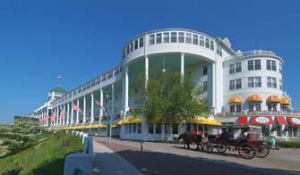 Grand Hotel, Mackinac Island Dear Traveler, Until about a half-century ago, Great Lakes Cruising was the destination of choice of American travelers.