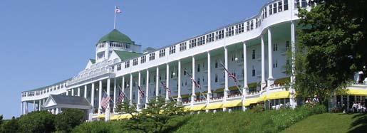 Mackinac Island's Grand Hotel Dear Alumnae and Friends, If you are looking for a voyage to a world-class family destination, but wish to stay close to home, come with us to discover the amazing Great