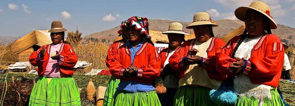 Lake Titicaca A soothing two and a half hour boat ride separates Puno from Suasi island.