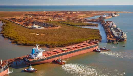 CASE STUDY 1: Tidal Model Study Pilbara Ports Authority s Tidal Model Study identified deeper channel depths in the Port Hedland shipping channel and improved sailing draft calculations for port
