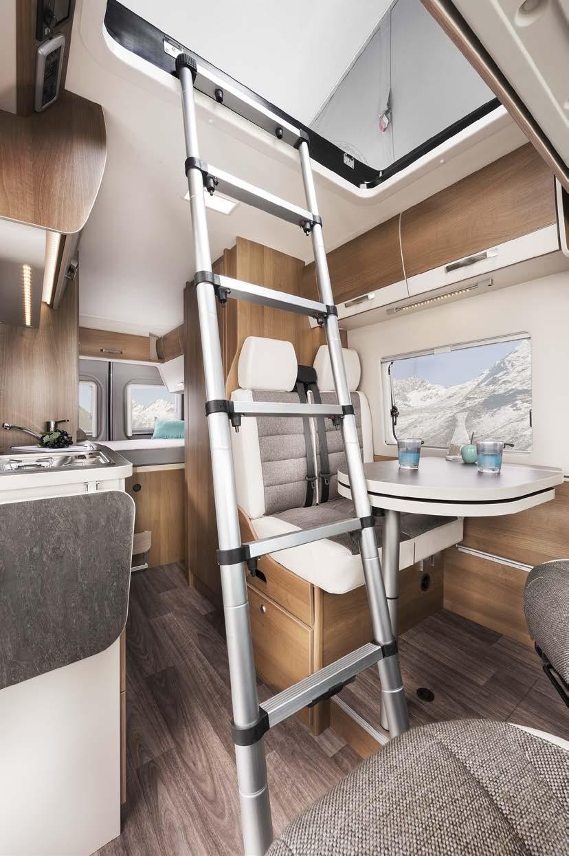 In a matter of seconds, it s possible to transform your mobile holiday home into a two-storey, 4-bed-apartment for friends, relatives, children or whomever else you d