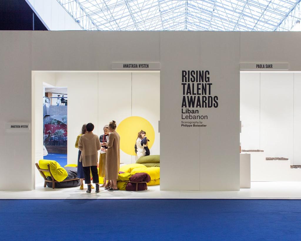 SPACES AVAILABLE FOR PARTNERS THE RISING TALENT AWARDS EXHIBITION An