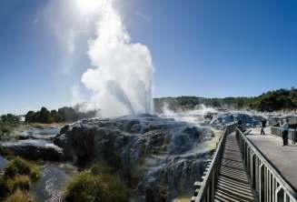 MOST RECOMMENDED ACTIVITY DAY 3 Leave for Wai O Tapu Thermal Wonderland Zorbing Experience*