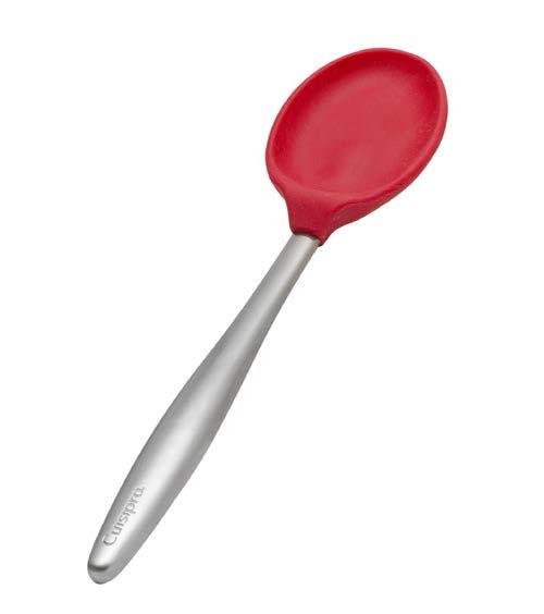 Cooking & Serving LFGB-standard * silicone heads won t chip or crack Ergonomic handles are heat & rust-resistant and comfortable to hold Designed & built for everyday use in the kitchen Heavy gauge