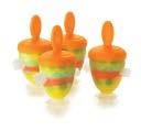 Frozen Treats Pop Molds Create refreshing and delicious desserts for the little ones