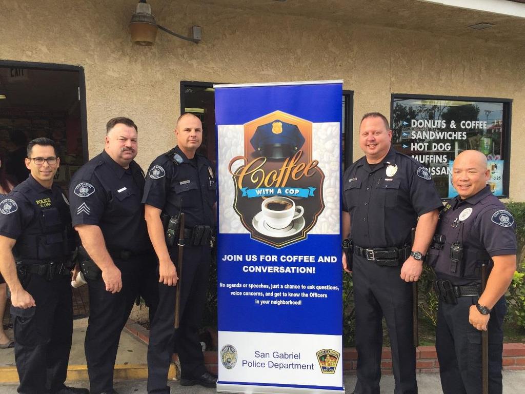 Events Coffee with a Cop First event held at Greenhaus Café in December 2015 Second event