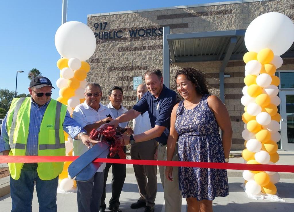 Facilities Public Works Facility completed: Held ribbon cutting ceremony in August Police Facility work