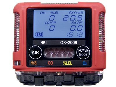 GX-2009 Four Gas Personal Monitor (Charger Not Included) 72-0300RK GX-2009, 1 gas, LEL with alligator clip, no charger 570.00 72-0304RK GX-2009, 2 gas, LEL / O2 with alligator clip, no charger 595.