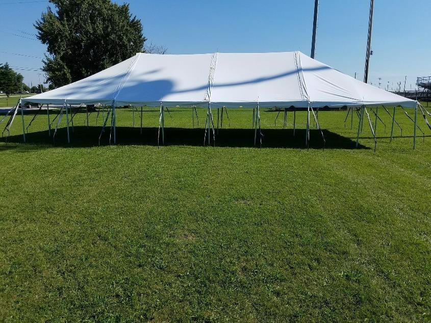 1 60x90 POLE TENT RATE (includes