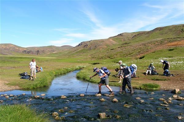 The walk is a great introduction to the variety of landscapes you will see during your time in Iceland - scenery such as craters, lava fields, lakes and moors.