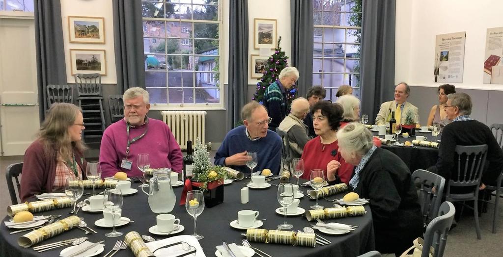 BSBI Christmas Lunch Increasingly popular annual event - with 23 members last year.