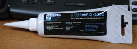 durable and odourless Mida Fix 3000 Mida Fix 3000 MF-120W b 120g MS